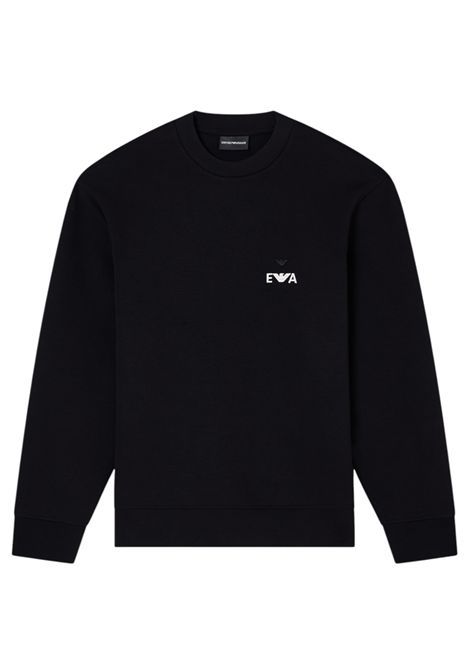 Felpa in jersey con ricamo EA in super rilievo ASV EMPORIO ARMANI | Felpe | EM002919 AF10013UC001